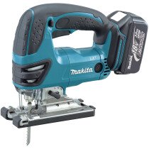 Makita DJV180RTJ 18V LXT Jigsaw with 2x 5.0Ah Batteries and Charger in MakPac Case