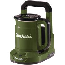 Makita DKT360CF2O Olive Green 18Vx2 (36V) Kettle with 2x 3.0Ah Batteries and Twinport Charger
