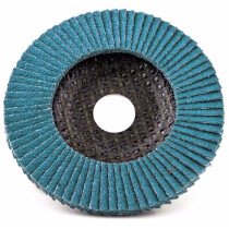 Bibielle DLF Zirconium Flap Discs 127mm Conical Shape (Pack of 10)