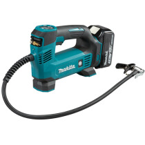 Makita DMP180RT1J 18V Inflator LXT with 1x 5.0Ah battery and DC18RC in Makpac Case