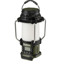 Makita DMR055O Body Only Olive Green 18V / 14.4v LXT Radio Lantern, AM/FM