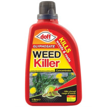 Doff DOFFZA00 Glyphosate Weed Killer Concentrate 1 Litre