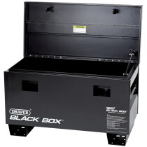 Draper 05543 DBB915/B Contractors Secure Storage Box (Black Box) 900 x 425 x 330mm For Van / Truck or Site