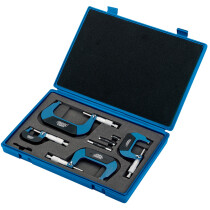 Draper 46607 PEM/4 Expert 4 Piece Metric External Micrometer Set