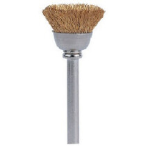 Dremel 536JA Brass Brushes - 3.2mm Collet - 26150536JA
