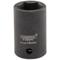 Draper 05014 406-MM Expert 10mm 1/4" Square Drive Hi Torq 6 Point Impact Socket