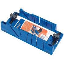 Draper 09789 CMB Expert Mitre Box with Clamping Facility 370mm x 120mm x 70mm