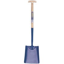 Draper 10873 SMSSS-WHT/H Solid Forged Square Mouth Shovel With Ash Shaft
