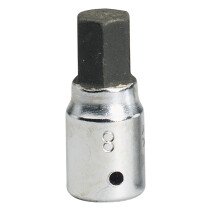Elora 1455-IN 8mm 1/4" Square Drive Hexagon Screwdriver Socket 11128