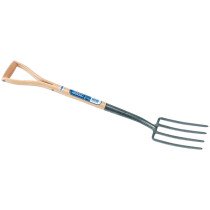 Draper 14304 A106EH/I Carbon Steel Border Fork with Ash Handle