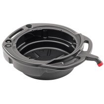 Draper 23258 OP16/B 16L Fluid Drain Pan   Black