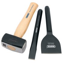 Draper 26120 CCB/FSC 3 Piece Builders Kit with FSC Certified Hickory Handle