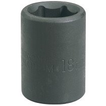 Draper 26886 410MMB Expert 18mm 1/2" Square Drive Impact Socket (Sold Loose)