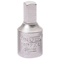 Draper 38324 DDPK6 8mm Square 3/8 Square Drive Drain Plug Key