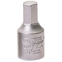 Draper 38328 DDPK10 10mm Hexagon 3/8 Square Drive Drain Plug Key