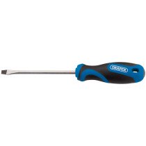 Draper 48919 865 3.2 x 75mm Soft Grip Plain Slot Screwdriver