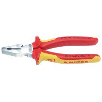 Knipex 02 06 180 180mm VDE Fully Insulated High Leverage Combination Pliers 49168