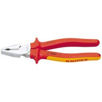 Knipex 02 06 200 200mm VDE Fully Insulated High Leverage Combination Pliers 59818