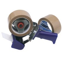 Draper 63390 TP-DIS. Hand Held Packing (Security) Tape Dispenser Kit with Two Reels of Tape