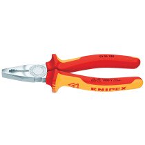 Knipex 03 06 180 SBE 180mm VDE Fully Insulated Combination Pliers 81204