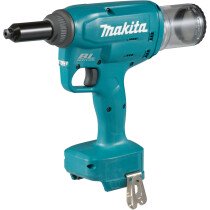 Makita DRV150Z 18V Body Only Rivet Gun with 2.4-.4.8mm Nose Pieces