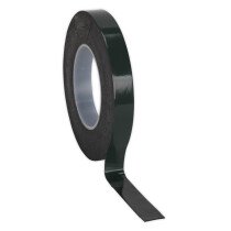 Sealey DSTG1910 Double-Sided Adhesive Foam Tape 19mm x 10mtr Green Backing