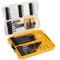 DeWalt DT70758-QZ 57 Pc Drill Driver Bit Set With Brad Point & Extreme Flatwood Bits