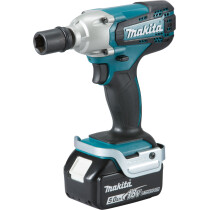 Makita DTW190RTJ 18V LXT 1/2" Impact Wrench with 2x 5.0Ah Batteries in Makpac Case