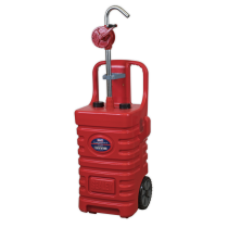 Sealey DT55RCOMBO1 Mobile Dispensing Tank 55L with Oil Rotary Pump - Red