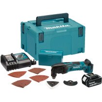 Makita DTM50RT1J1 18V Oscillating Multi Tool with 22 Accessories and 1x 5.0Ah Battery in MakPac Case