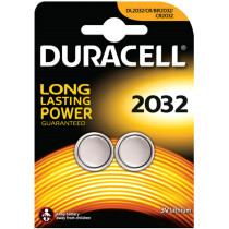 Duracell S5737 CR2032 Coin Lithium Battery Pack of 2 DURCR2032