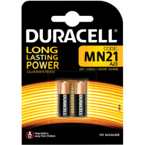 Duracell S3284 MN21 A23 LRV08 Battery Pack of 2 DURMN21