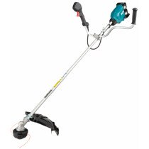 Makita Ex Display DUR369APT2 Twin 18V LXT Brushless Brush Cutter with 2x 5.0Ah Batteries and DC18RD Twin-Port Charger