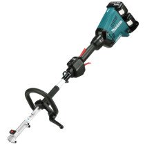 Makita DUX60PT2 Twin 18V (36v) Brushless Split-Shaft BL LXT with 2x 5.0Ah Batteries and DC18RD Twin-Port Charger