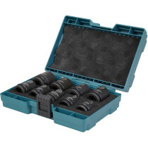 Makita E-16564 9 Piece Impact Black Socket Set 1/2" Drive (Replaces D-41517)