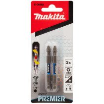 Makita E-06292 Premier Torsion Bit PZ2-65mm (pkt of 2)