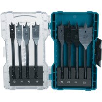 Makita E-08698 Flat Bit Set 8 Piece