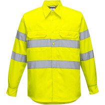 Portwest E044 Hi-Vis Yellow Shirt (42"-44" Chest)