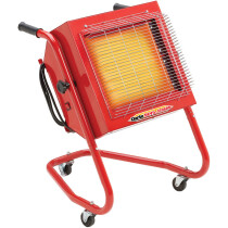 Clarke 6920259 Devil 370SPD 2.8kW Remote Controlled Quartz Halogen Infrared Heater 230V