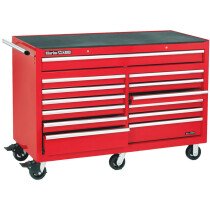 Clarke 7638108 CBB230C Extra Large HD Plus 13 Drawer Tool Cabinet (Red)