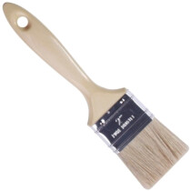 Lawson-HIS ELB2 2" Plastic Handle White Bristle Laminating Gel Brush