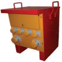 Lawson-HIS M100C 10 kVA Single Phase Site Transformer (4 x 16 amp 2 x 32 amp sockets)