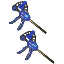 Eclipse EOHBC6X2 Pair of 6" One Handed Bar Clamps