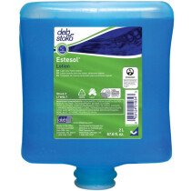 Deb LTW2LT Estesol® Lotion Light Duty Hand Cleanser Refill Cartridge Carton of 4 x 2L