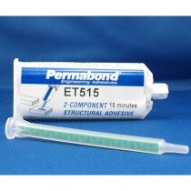 Permabond ET515 50ml Two-Part Epoxy Adhesive (Supplied with Nozzle) Each