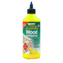 Everbuild EVBWOOD05 502 All Purpose Waterproof Wood Adhesive Glue 500ml