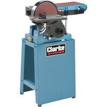Clarke 6500421 CS6-9D 1100W 6"x9" Belt & Disc Sander 230V