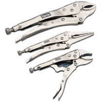 Clarke 1801352 CHT352 3 piece Lock Grip Plier Set