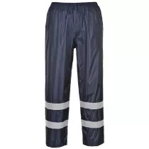 Portwest F441 Classic Iona Rain Rainwear Trousers - Navy Blue-Portwest Waist S