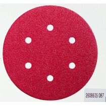 Bosch 2608605722 Red Wood (Velcro), 6 holes. 150x6 G240 (5 packs of 5)